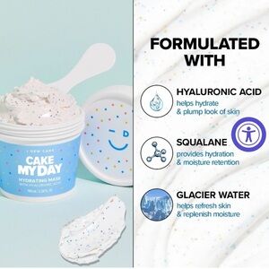 I Dew Care Cake My Day Hydrating Mask - Blue